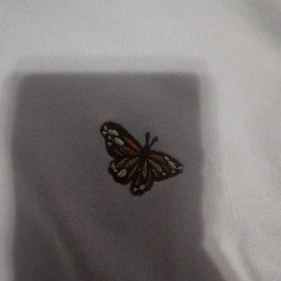 Girls size M purple hoodie - Picture 2 of 3